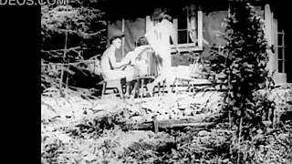 vintage nudists enjoy beach hairy pussy retro scenes