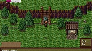 Milf takes monster cock anal pounding at gloryhole cum fest