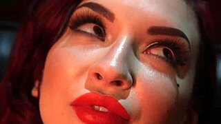 busty amber ivy bound in twin piks gangbang parody orgy