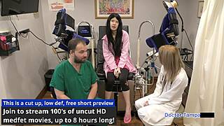 dr tampa spreads alexandria wu's pussy backstage wide