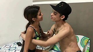 wanna feel these hot kisses and tit licks on my tiny tanned submissive body