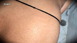 Big boobs babe showers creampie squirt hardcore pound