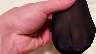 Ecstasy in Sheer Nylon Lingerie Bliss