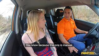 Shocking Moment Soul Escapes Body in Driving Lesson