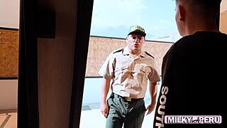 peruvian cop pounds submissive arab wife's tight pussy