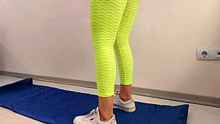 i can't resist this hot gymnast girl's tight shaved pussy begging for my monster cock pounding