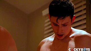 Evan knoxx balls licked and big cock sucked hard by kane fox