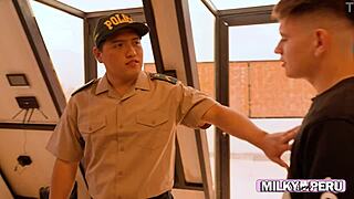 peruvian cop pounds submissive arab wife's tight pussy