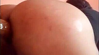 teasing her curves with toys riding dildo in tight spots suggestively