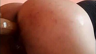 teasing her curves with toys riding dildo in tight spots suggestively