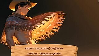 Intense body-shaking moans build to explosive orgasm