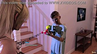 18yo guy scores with hot babysitter while parents are away