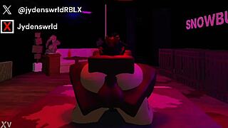 Pounding obedient black puppy girl hard in the cage 🐕💦🔒