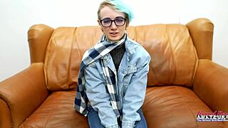 Shy Nerd Teases Innocent Deepthroat