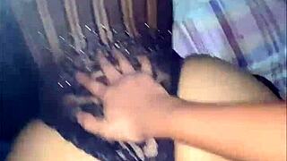 young latina amateur home alone unleashes teasing intimate moments