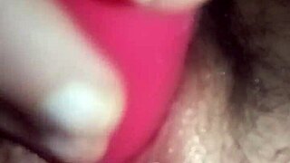 hairy pussy convulses in vibrator orgasm blast