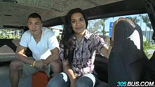 hot dominican slut fucked hard outdoors!