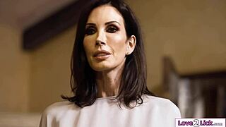 Weird joining her for big tits milf teen pussy licking face sitting threesome 👩‍❤️‍👩💦