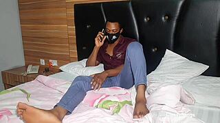 lockdown forced hookup sex with thick ebony big ass babe