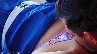 oh god this alternative nurse pussy gets devoured then gulps hot jizz