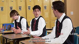 Italian Teacher Valentina Nappi Fucks Student in Classroom