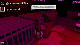 Pounding obedient black puppy girl hard in the cage 🐕💦🔒