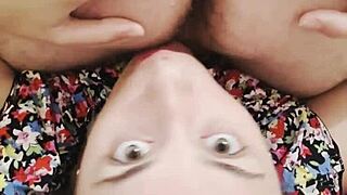 Upside-Down Rimming with Gagging Deepthroat Licks