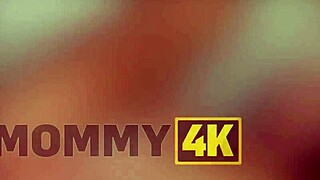 mature russian milf seduces boyfriend on sofa cheating wild