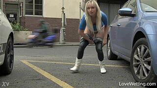 naomi's outdoor pissing moment is so wild! 🌊💦