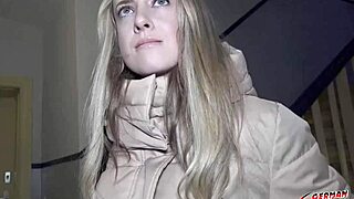 German Scout Picks Up Slim Blonde Adriana Sweet for Rough Office Casting Fuck in Berlin
