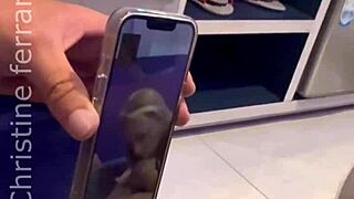 hotwife gets fucked hard by stud while hubby watches video call full vid