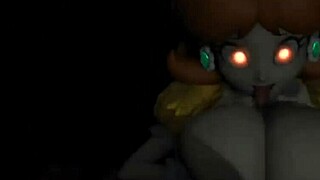 possessed daisy's teasing titty fuck with monster cock and big tits builds intense desire