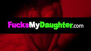 filthy rich sneaks hands under table at breakfast with madi collins