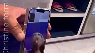 hotwife gets fucked hard by stud while hubby watches video call full vid