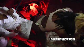 watching misty stone strip then rip clothes for ghetto bbc pounding