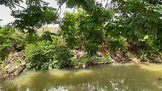 bbw girlfriend screams as fat ass fucked in forest