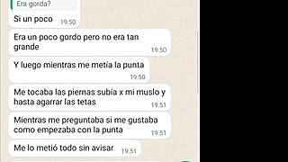 Tell me about your second cheating fuck, you dirty latina slut?