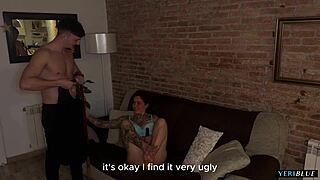 Caught my dirty roommate masturbating then fucked her rough doggystyle! 🔥🍑💦