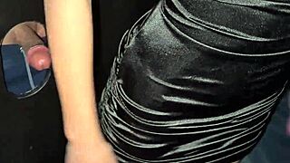 wife dances wild then offers pussy at gloryhole leaving me wrecked