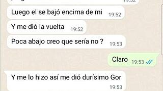 Tell me about your second cheating fuck, you dirty latina slut?