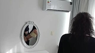 Big Cock Fills My Thong-Clad Barefoot Latina Curves Deep