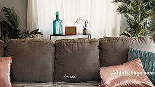 haley reed and ophelia kaan vibrate to wet pussy orgasms while licking