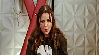 DJ Brisa Flaunts Massive Pussy in Bisexual Lesbian Clip