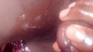 big black kenyan monster cock unloads huge jizz