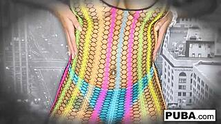 brooklyn's huge tits drip with thick cumshot load after hardcore pounding