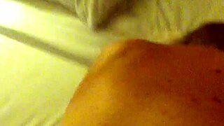 Blonde Wife Takes Friend's Cock Deep in Hotel Ass Pounding