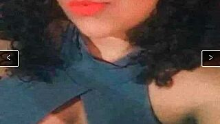 hot slut dances funk with shorts wedged in ass