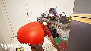 Latina Brunette Masturbates Wet Hairy Pussy Solo Orgasm Before Party