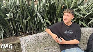 jade mercury flashes tits teases random guy near subway then fucks outdoor