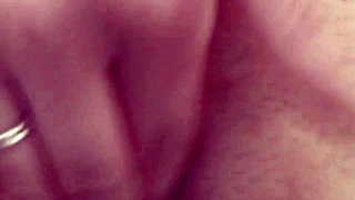 katrina fingers her slick folds in the kitchen